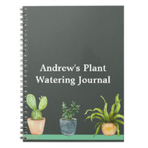 Plant Watering Journal 