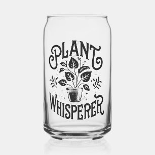 Plant Whisperer Glass Can