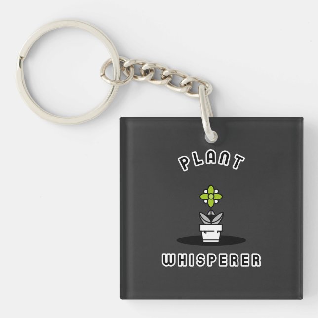 Plant Whisperer  Key Ring (Front)