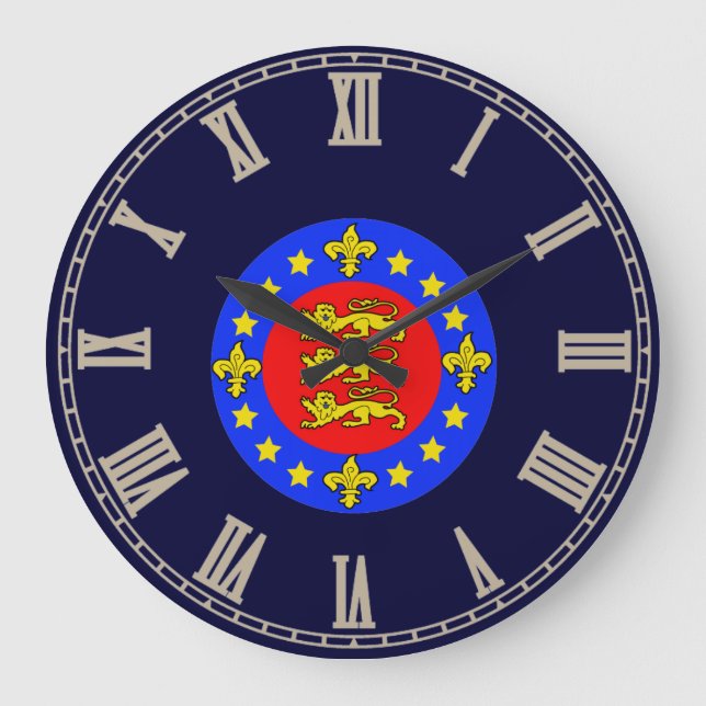 Plantagenets Large Clock (Front)