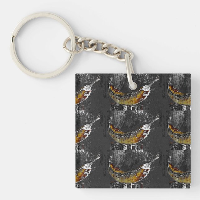 plantain plain key ring (Front)