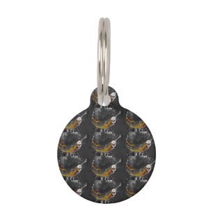 plantain plain pet tag