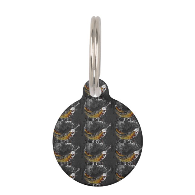 plantain plain pet tag (Front)