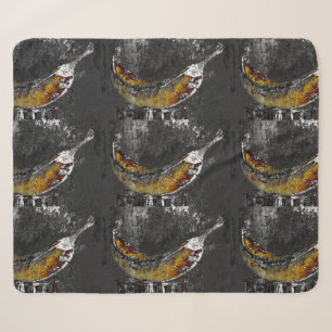 plantain plain sherpa blanket