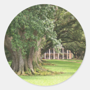PLANTATION CLASSIC ROUND STICKER