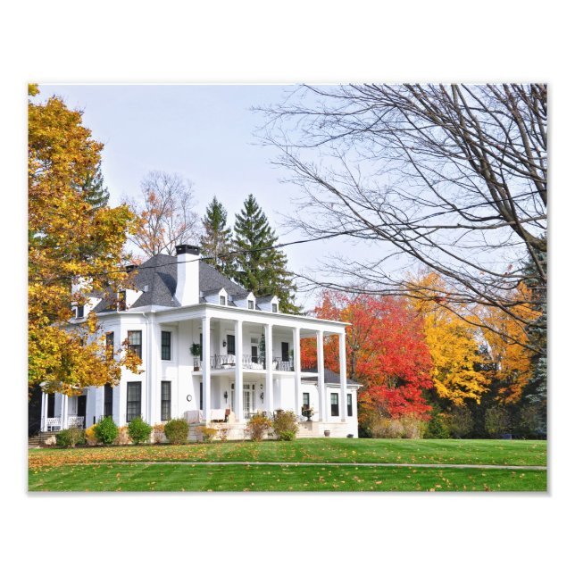 Plantation Home Photo Print (Front)