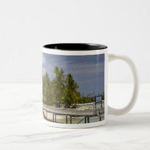 Plantation Island Resort, Malolo Lailai Island 3 Two-Tone Coffee Mug