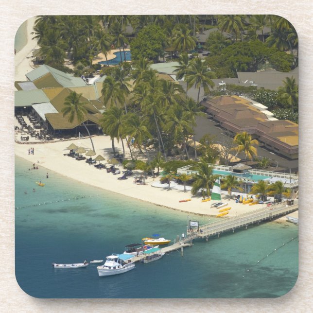 Plantation Island Resort, Malolo Lailai Island Coaster (Front)