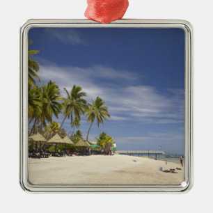 Plantation Island Resort, Malolo Lailai Island Metal Ornament