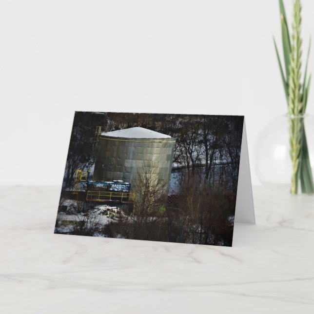 "Planted Silo" Christmas Card (Front)