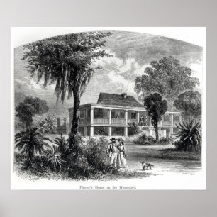 Planter's House on the Mississippi Poster
