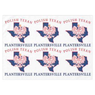 Plantersville Polish Texan Tablecloth