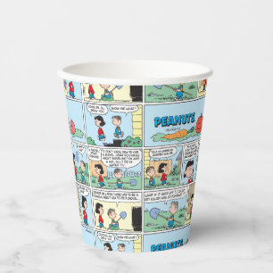 Planting A Vegetable Garden Paper Cups