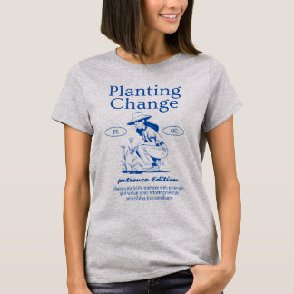 Planting Change Unisex Softstyle T-Shirt - Patienc