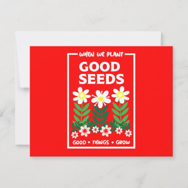 Planting Good Seeds  (Front)