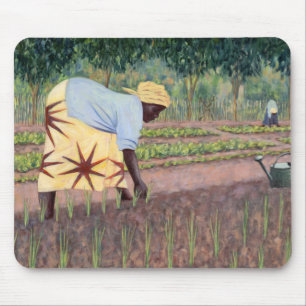 Planting Onions 2005 Mouse Pad