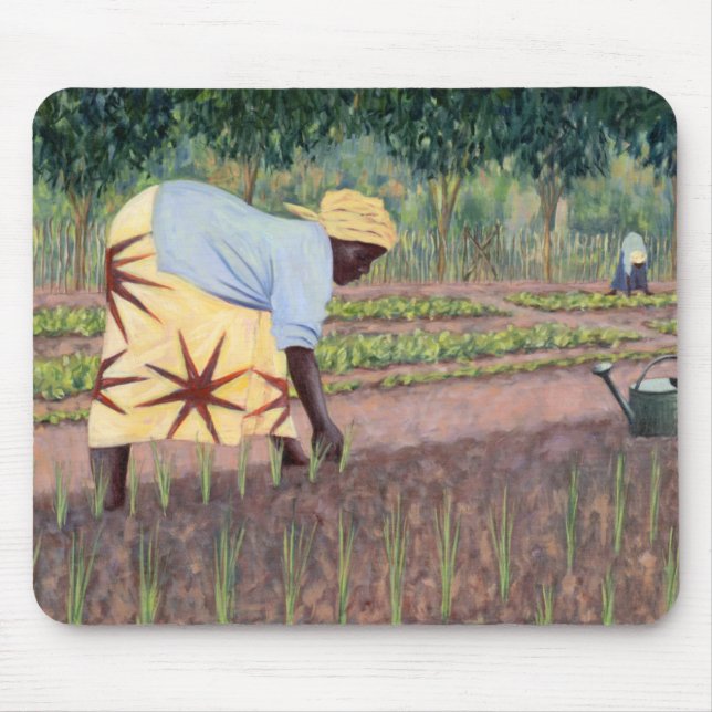 Planting Onions 2005 Mouse Pad (Front)