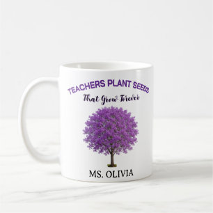 Planting Seeds of Knowledge – Thank You Teacher Coffee Mug