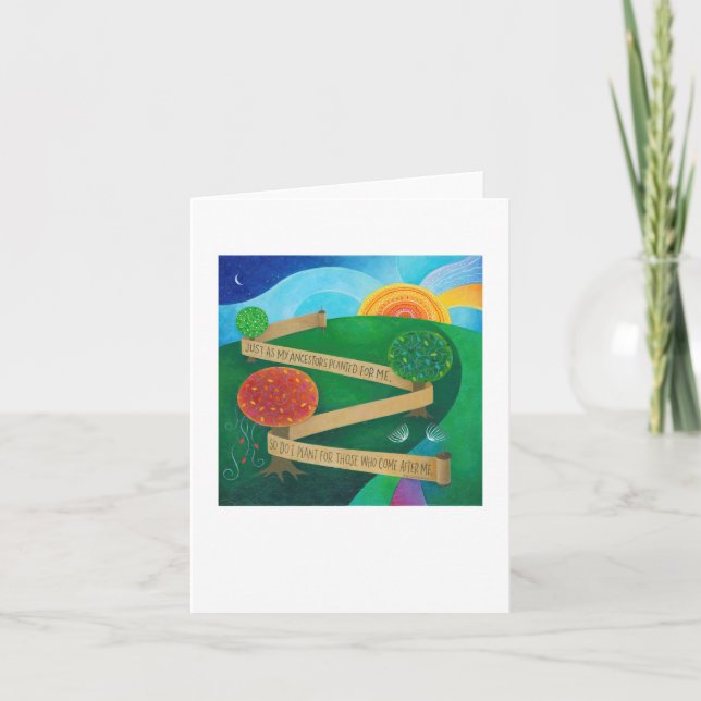 Planting Torah Note Card (Front)