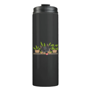 Plants and Dogs Thermal Tumbler