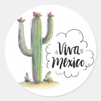 Plants and Flowers Classic Round Sticker