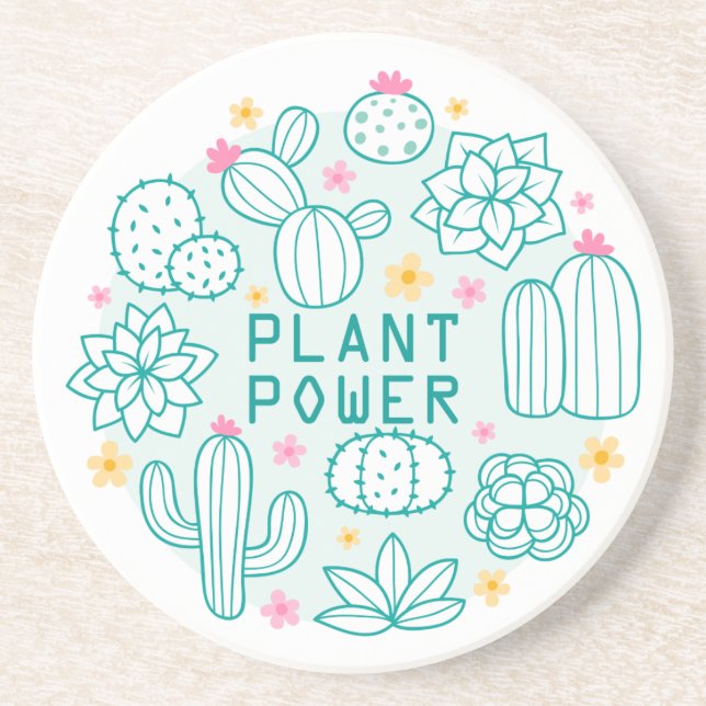 Plants and Flowers Coaster (Front)