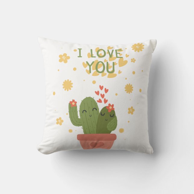 Plants and Flowers Cushion (Front)