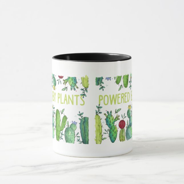 Plants and Flowers Mug (Center)