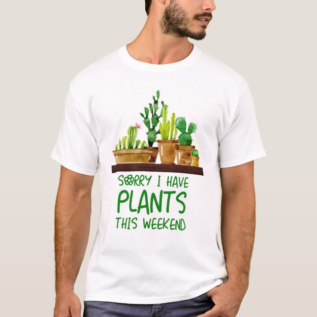Plants and Flowers T-Shirt (Front)