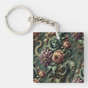 Plants and Pandemonium – Gothic Baroque  Key Ring