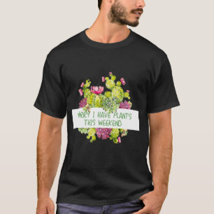 Plants anf Flowers T-Shirt