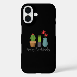 Plants - Crazy Plant Lady iPhone 16 Case