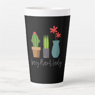 Plants - Crazy Plant Lady Latte Mug