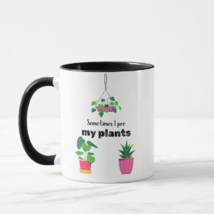 Plants flowers funny coffee mug gift