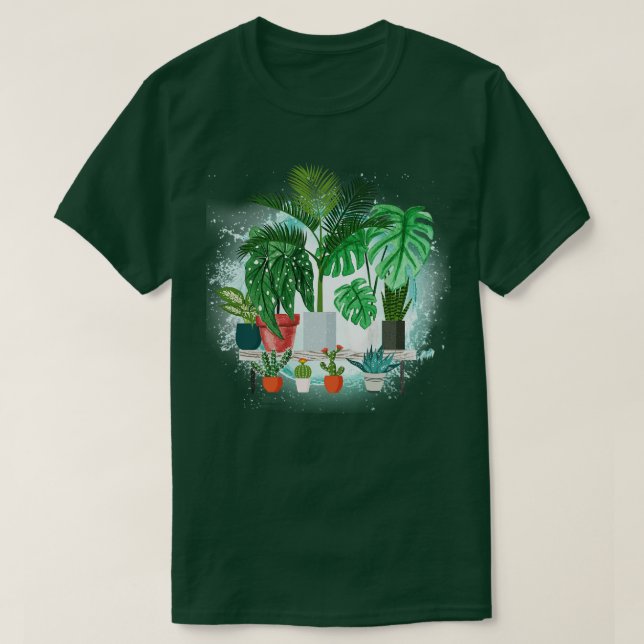 plants lover T-Shirt (Design Front)