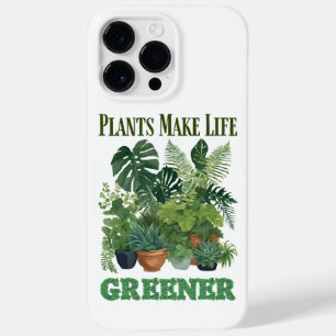 Plants Make Life Greener Case-Mate iPhone 14 Pro Max Case