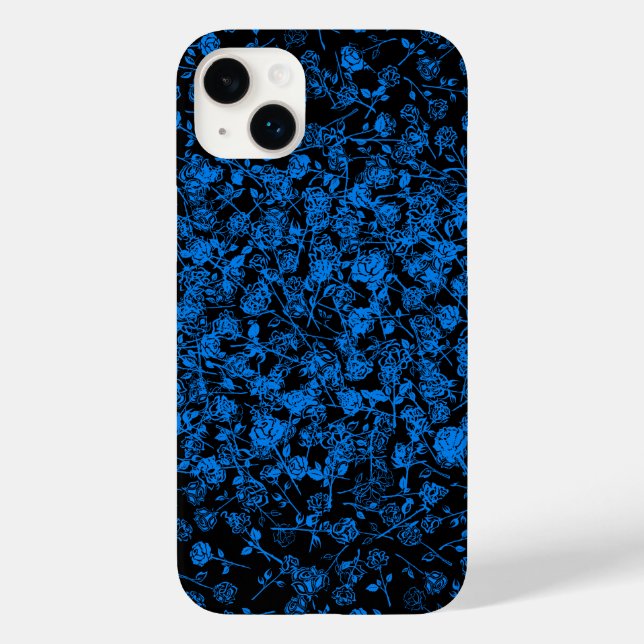 Plants pattern A05.b Black BG Case-Mate iPhone Case (Back)