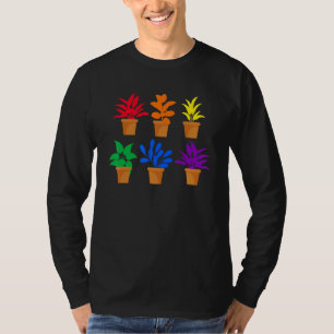 Plants Pride Lgbtq Rainbow Transgender Bisexual Lo T-Shirt