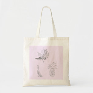 Plants with shoe tote bag
