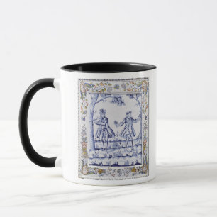 Plaque depicting a scene from 'The Magic Flute' Mug