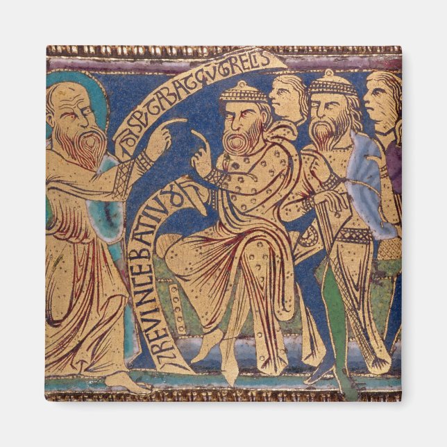 Plaque depicting St. Paul Magnet (Front)