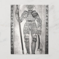Plaque depicting the armour of Joan of Arc