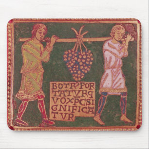 Plaque from a cross mouse pad