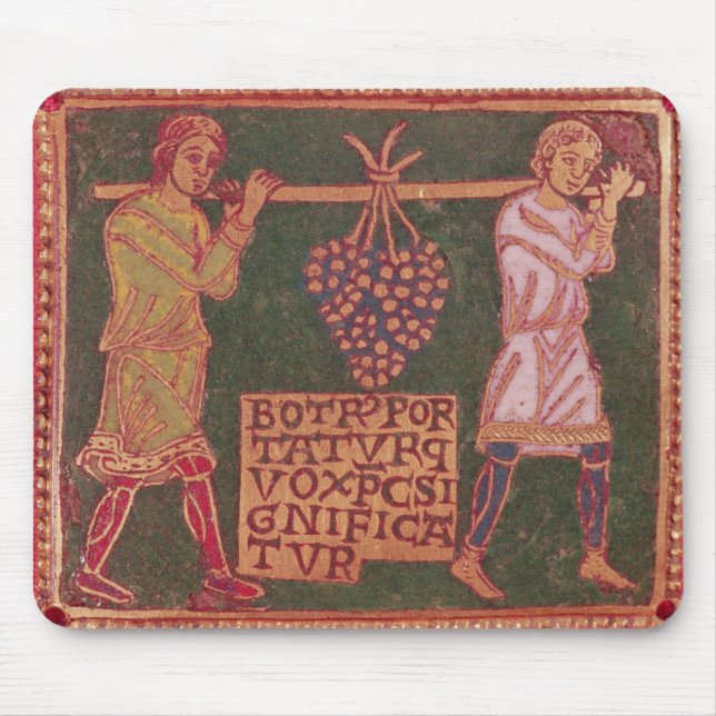 Plaque from a cross mouse pad (Front)