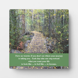 Plaque Journey Woods