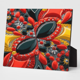 Plaque with Germany Colours Modern Design