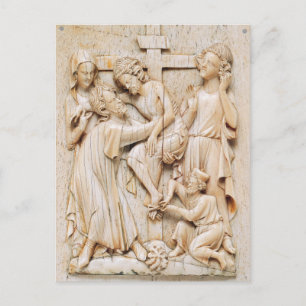Plaque with the Descent from the Cross Postcard