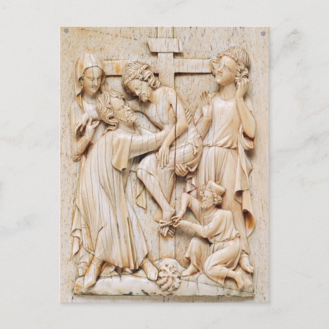 Plaque with the Descent from the Cross Postcard (Front)