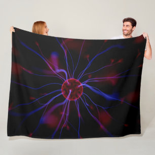 PLASMA ATOM FLEECE BLANKET