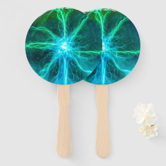 Plasma Ball Hand Fan